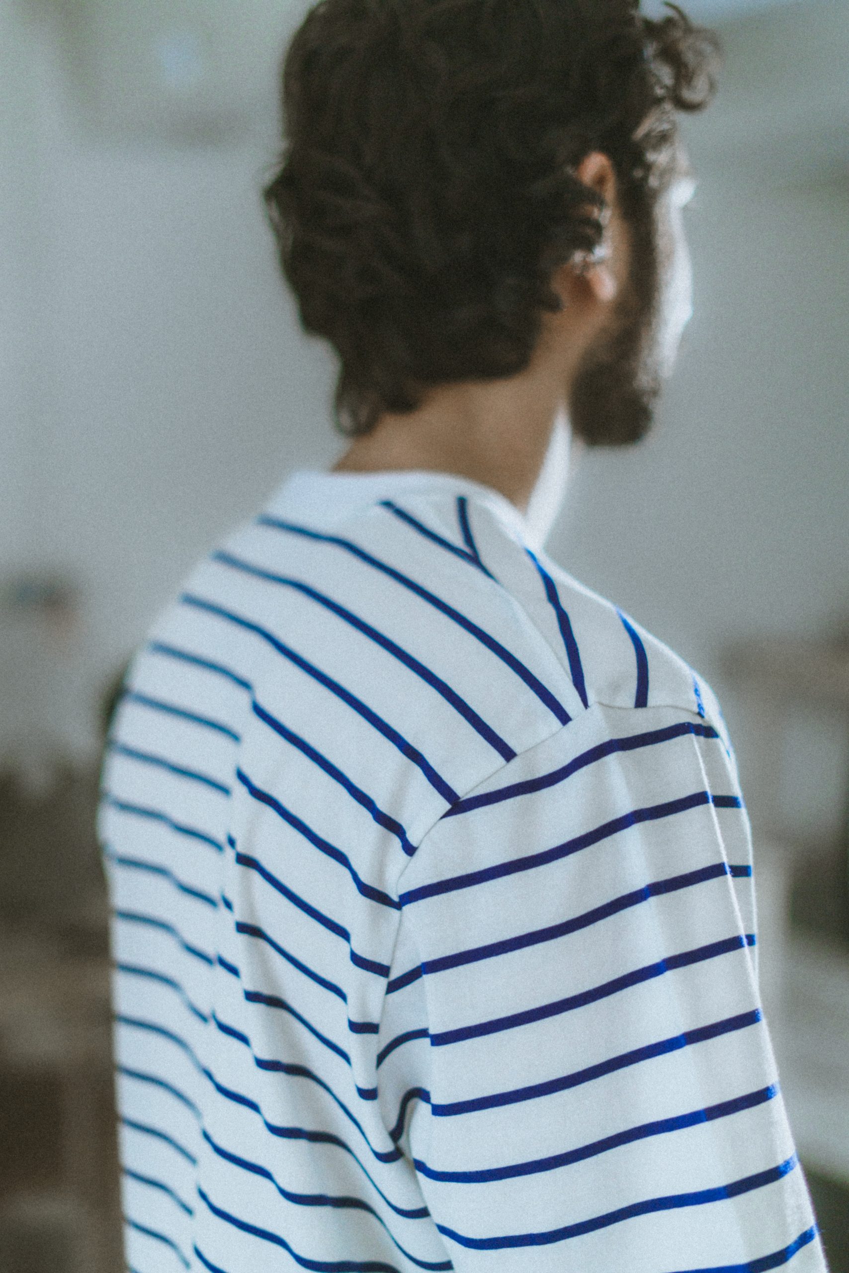 100% COTTON STRIPED TSHIRT